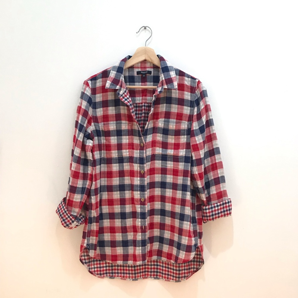 Plaid Madewell Buttondown